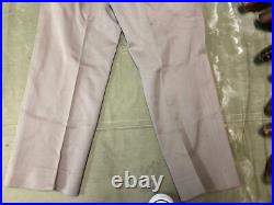 Original Wwii Us Army Officer Class A Pinks Trousers- Medium 34 Waist
