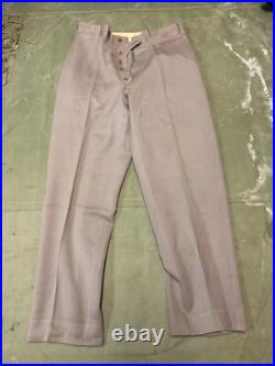 Original Wwii Us Army Officer Class A Pinks Trousers- Small 32 Waist