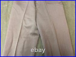 Original Wwii Us Army Officer Class A Pinks Trousers- Small 32 Waist