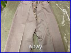 Original Wwii Us Army Officer Class A Pinks Trousers- Small 32 Waist