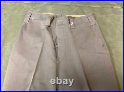 Original Wwii Us Army Officer Class A Pinks Trousers- Small 32 Waist