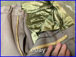 Original Wwii Us Army Officer Class A Pinks Trousers- Small 32 Waist