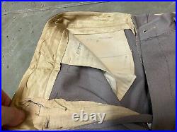 Original Wwii Us Army Officer Class A Pinks Trousers- Small 32 Waist