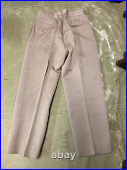 Original Wwii Us Army Officer Class A Pinks Trousers- Small 32 Waist
