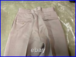 Original Wwii Us Army Officer Class A Pinks Trousers- Small 32 Waist