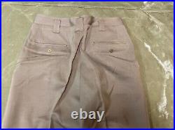 Original Wwii Us Army Officer Class A Pinks Trousers- Small 32 Waist