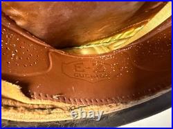 Original Wwii Us Army Officer M1938 Class A Crusher Cap Hat- Size 7 1/4th Medium