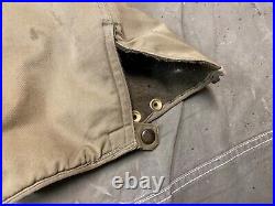 Original Wwii Us Army Tanker Tank Bib Overalls Coveralls-large