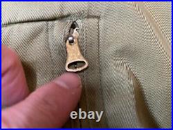 Original Wwii Us Army Tanker Tank Bib Overalls Coveralls-large
