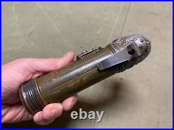 Original Wwii Us Army Tl-122-a Flashlight-appears To Be Working