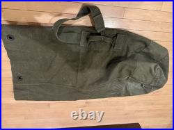 Original Wwii Us Army Vet Bring Back Soldier Gi Duffle Bag-named Issued