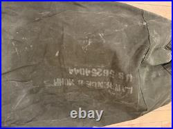 Original Wwii Us Army Vet Bring Back Soldier Gi Duffle Bag-named Issued