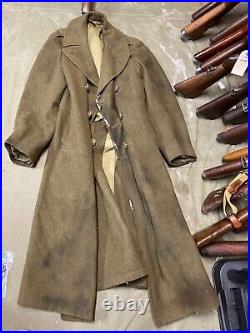 Original Wwii Us Army Winter M1938 Greatcoat Overcoat- Large 44r