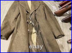 Original Wwii Us Army Winter M1938 Greatcoat Overcoat- Large 44r