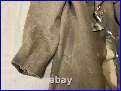 Original Wwii Us Army Winter M1938 Greatcoat Overcoat- Large 44r