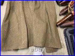 Original Wwii Us Army Winter M1938 Greatcoat Overcoat- Large 44r