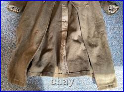 Original Wwii Us Army Winter M1938 Greatcoat Overcoat- Large/xlarge 46r