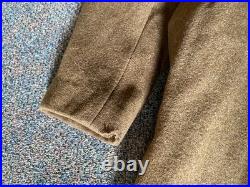 Original Wwii Us Army Winter M1938 Greatcoat Overcoat- Large/xlarge 46r