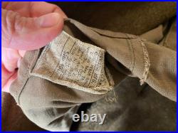 Original Wwii Us Army Winter M1938 Greatcoat Overcoat- Large/xlarge 46r
