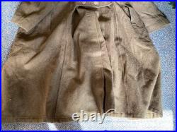 Original Wwii Us Army Winter M1938 Greatcoat Overcoat- Large/xlarge 46r