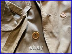Original Wwii Us Army Winter M1938 Mackinew Jeep Jacket- Large 44r