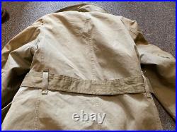 Original Wwii Us Army Winter M1938 Mackinew Jeep Jacket- Large 44r