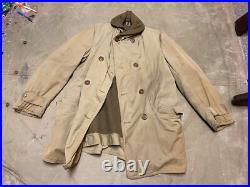 Original Wwii Us Army Winter M1938 Mackinew Jeep Jacket- Medium/large 42r