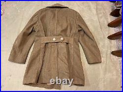 Original Wwii Us Army Winter M1938 Mackinew Wool Cut Down Jacket- Medium 40r
