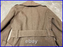 Original Wwii Us Army Winter M1938 Wool Mackinaw Cut Dow Jacket-medium/large 42r