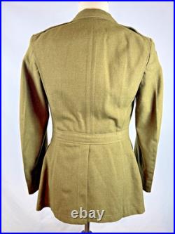 Original Wwii Usaaf Jacket Aircrew Wings, Cbi & Army Air Force Patches Dated