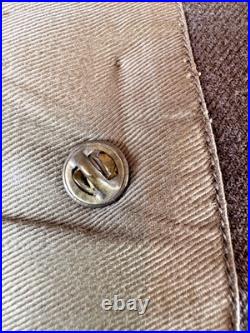 Original Wwii Usaaf Jacket Aircrew Wings, Cbi & Army Air Force Patches Dated