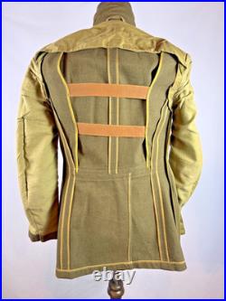 Original Wwii Usaaf Jacket Aircrew Wings, Cbi & Army Air Force Patches Dated