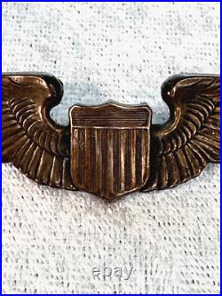 Original Wwii Ww2 Us Army Air Force Flight Wings Insignia 3 Pilot Original Wwii Ww2 Us Army Air Force Flight Wings Insignia 3 Pilot