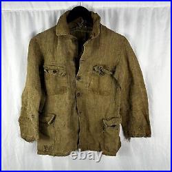 Original pre WWII WW1 Japanese Army Uniform Linen Jacket Relic