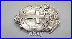 Post WWI Pre-WWII Army Rescue Cross Badge EXTREMELY RARE