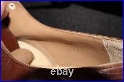 Post-WWII Occupation Era US Women's Army Corps WAC Type Brown Leather Shoes 1948