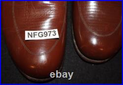 Post-WWII Occupation Era US Women's Army Corps WAC Type Brown Leather Shoes 1948