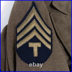 Post WWII US ARMY IKE JACKET 2ND ARMORED DIVISION 1946 Excellent Condition