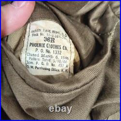 Post WWII US ARMY IKE JACKET 2ND ARMORED DIVISION 1946 Excellent Condition Post WWII US ARMY IKE JACKET 2ND ARMORED DIVISION 1946 Excellent Condition