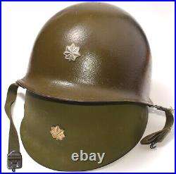 Post-WWII US Army Major M1 Helmet with 1952 Westinghouse Micarta Liner no decal