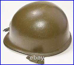 Post-WWII US Army Major M1 Helmet with 1952 Westinghouse Micarta Liner no decal