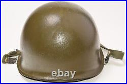 Post-WWII US Army Major M1 Helmet with 1952 Westinghouse Micarta Liner no decal