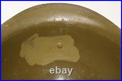 Post-WWII US Army Major M1 Helmet with 1952 Westinghouse Micarta Liner no decal