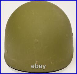 Post-WWII US Army Major M1 Helmet with 1952 Westinghouse Micarta Liner no decal