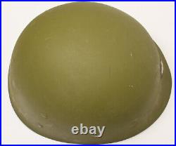 Post-WWII US Army Major M1 Helmet with 1952 Westinghouse Micarta Liner no decal