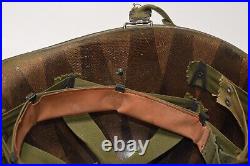 Post-WWII US Army Major M1 Helmet with 1952 Westinghouse Micarta Liner no decal