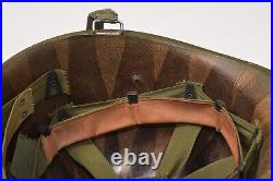 Post-WWII US Army Major M1 Helmet with 1952 Westinghouse Micarta Liner no decal