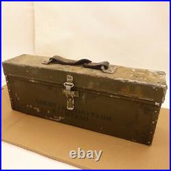 Pre/Early WW2 US Army Aluminum Type Ammunition Chest M1A1 30 Cal. Machine Rifle