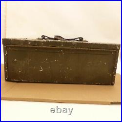 Pre/Early WW2 US Army Aluminum Type Ammunition Chest M1A1 30 Cal. Machine Rifle