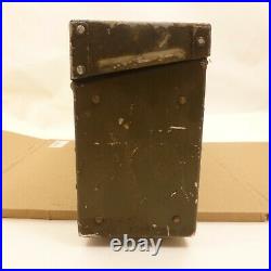 Pre/Early WW2 US Army Aluminum Type Ammunition Chest M1A1 30 Cal. Machine Rifle